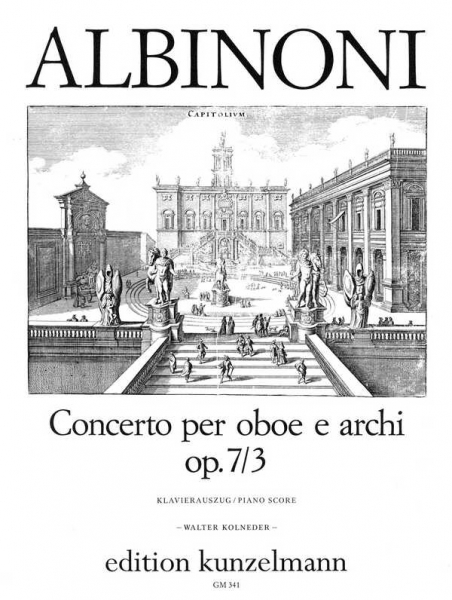 Konzert B-Dur op.7,3 für Oboe und Streicher