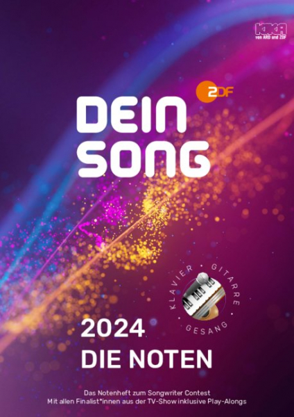 Songbook Dein Song 2024 - Die Noten