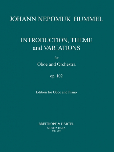 Introduktion, Thema und Variationen op.102 für Oboe und Orchester