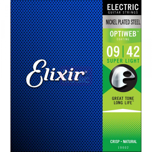 Saitensatz Elixir 19002 Optiweb Super Light