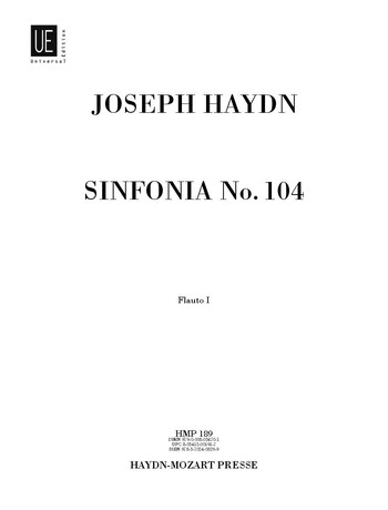 Sinfonie D-Dur Nr.104 Hob.I:104 für Orchester