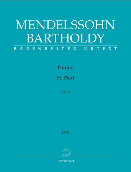 Paulus op.36 für Soli, Chor und Orchester