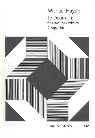 Te Deum D-Dur MH827 für gem Chor, Orchester und Orgel