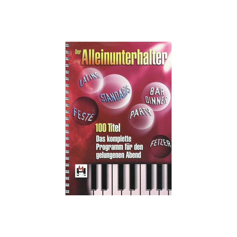 Bosworth Chor-Edition Songbook Der Alleinunterhalter