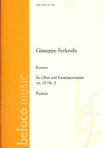 Konzert F-Dur Nr.2 op.13 für Oboe und Kammerorchester