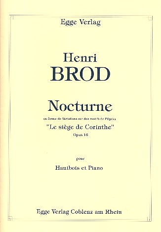 Nocturne en forme de variations sur des motifs de l&#039;opéra Le siège de Corinthe op.16
