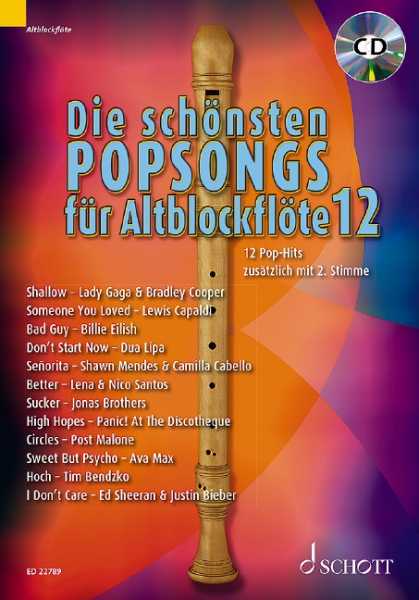 Die schönsten Popsongs Band 12 (+CD)