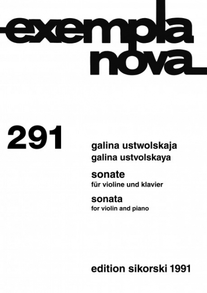 Sonate für Violine und Klavier