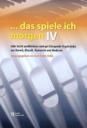 Spielband für Orgel Das spiele ich morgen 4