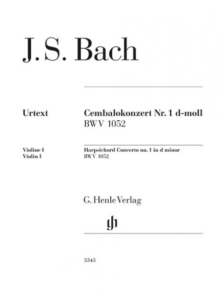 Cembalokonzert d-moll Nr. 1 BWV 1052 für Cembalo und Orchester