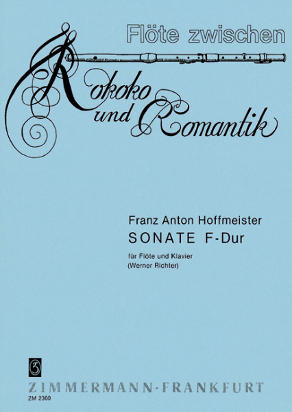 Sonate F-Dur für Flöte und Klavier