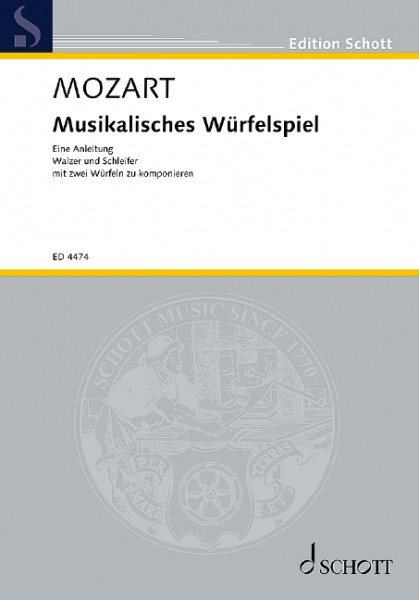 Musikalisches Würfelspiel für Klavier