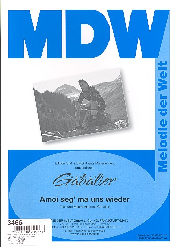 Amoi seg&#039; ma uns wieder für Gesang und Klavier