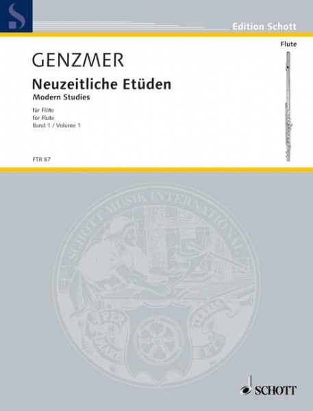 Neuzeitliche Etüden Band 1 für Flöte