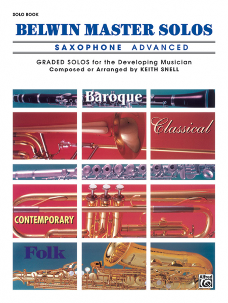 Belwin Master Solos vol.1 - advanced for saxophone