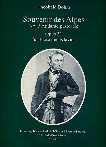 Souvenir des Alpes no.5 op.31 für Flöte und Klavier