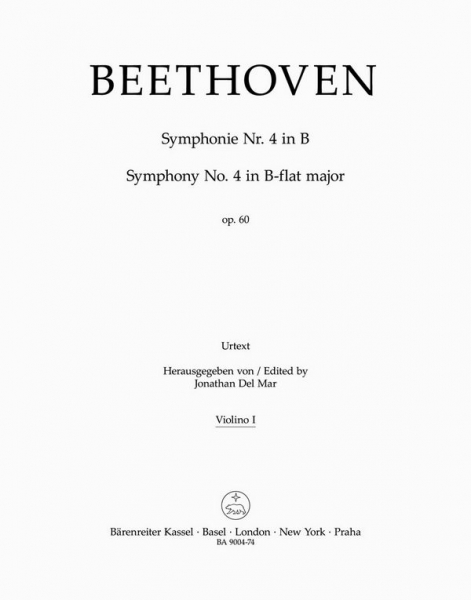 Sinfonie B-Dur Nr.4 op.60 für Orchester