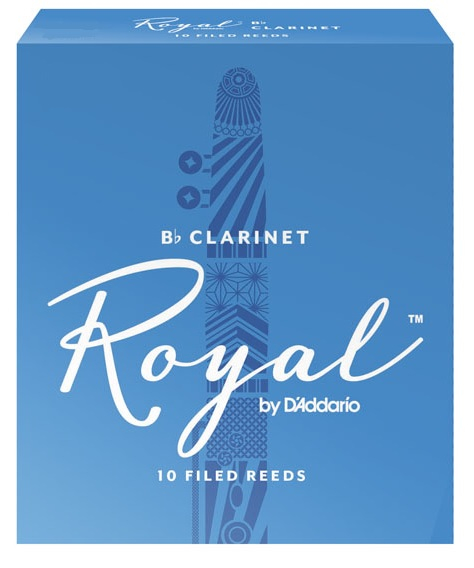 B-Klarinetten-Blatt D&#039;Addario Woodwinds Royal Böhm, Stärke 3