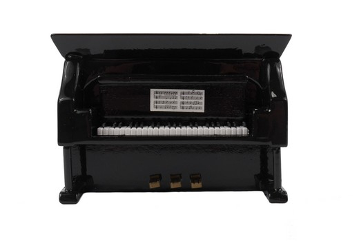 Magnet Klavier schwarz 8 x 6 cm