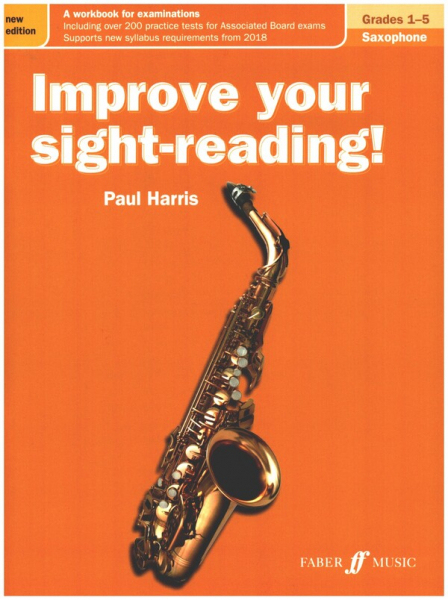 Improve your sight-reading Grade 1-5 for saxophone