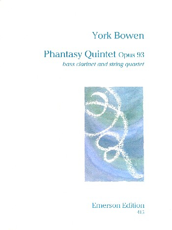 Phantasy Quintet op.93 for bassclarinet and string quartet