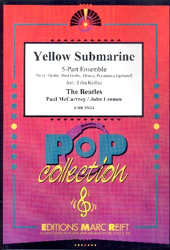 Yellow Submarine: for 5-part ensemble (rhythm group ad lib)