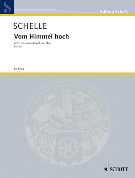 Vom Himmel hoch für gemischten Chor (SSATB) mit Soli (ST) und Orchester