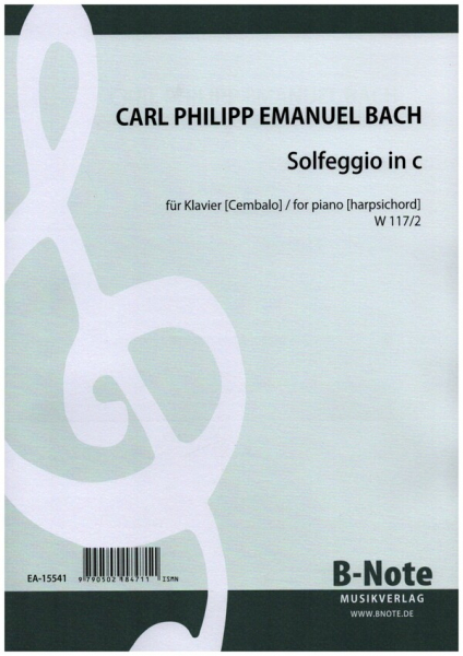 Solfeggio c-Moll W117,2 für Klavier (Cembalo)