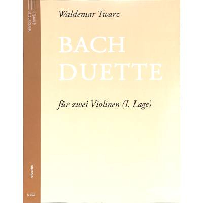 Duette für Violine Bach Duette
