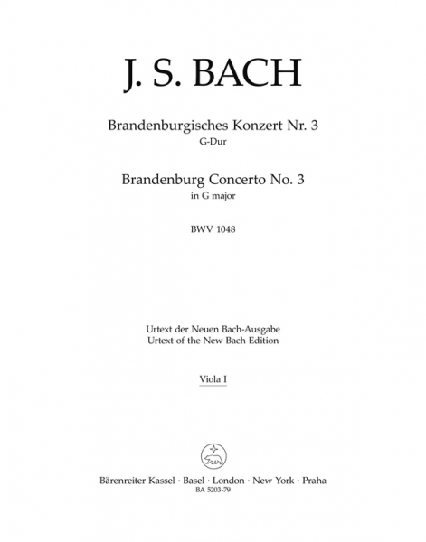 Brandenburgisches Konzert G-Dur Nr.3 BWV1048