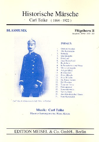 Historische Märsche für Blasorchester