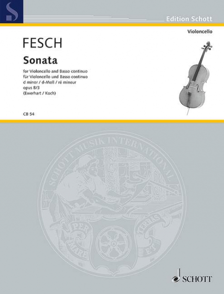 Sonate für Cello Sonate d-Moll