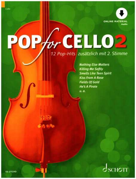 Spielband für Cello Pop for Cello 2