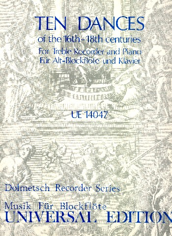 Sammelband 10 Dances of the 16th-18th centuries