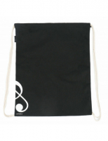 Vorschau: Turnbeutel agifty Bag Vorschau: Turnbeutel agifty Bag Violinschlüssel schwarz
