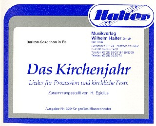 Das Kirchenjahr für Blasorchester