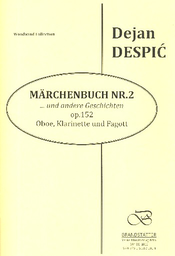Ein Märchenbuch Nr.2 op.152 für Oboe, Klarinette und Fagott