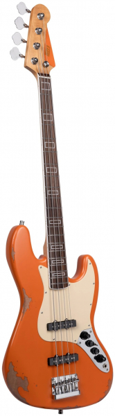 E-Bass Henry's Lizard DB-04 Dragon - Orange Relic