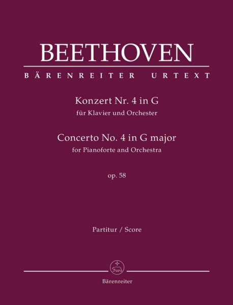 Konzert G-Dur Nr.4 op.58 für Klavier und Orchester