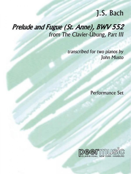 Prelude and Fugue from The Clavier-Übung Part 3 BWV552 for 2 pianos