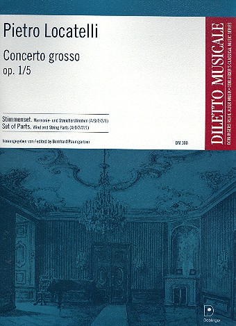 Concerto grosso D-Dur op.1,5 für Streicher