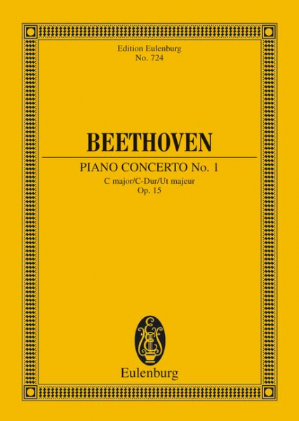 Studienpartitur Konzert 1 C-Dur op 15