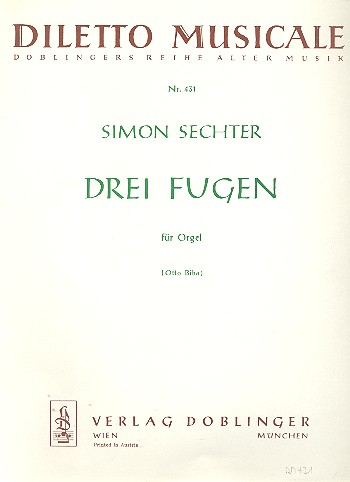 3 Fugen für Orgel
