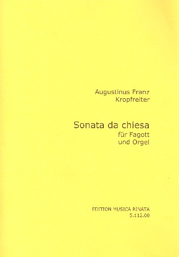 Sonata da chiesa für Fagott und Orgel