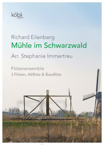 Mühle im Schwarzwald für Flöten-Ensemble (5 Spieler)