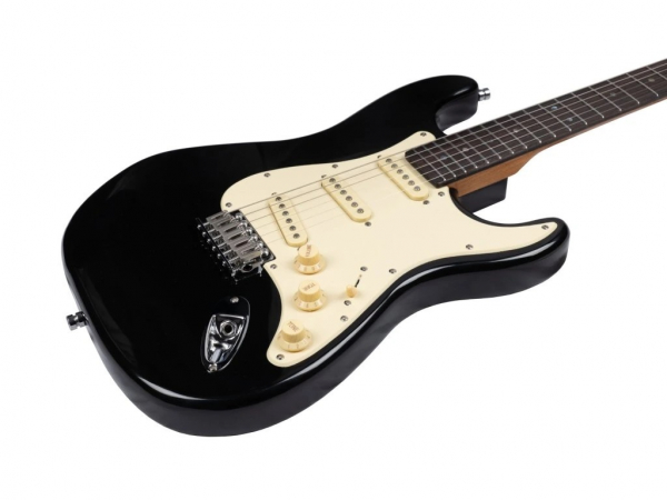 E- Gitarre Henry's Snake ST-1C Mamba 3S - Black Classic RETOURE