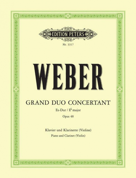 Partitur und Stimme Grand Duo Concertant Es-Dur op. 48
