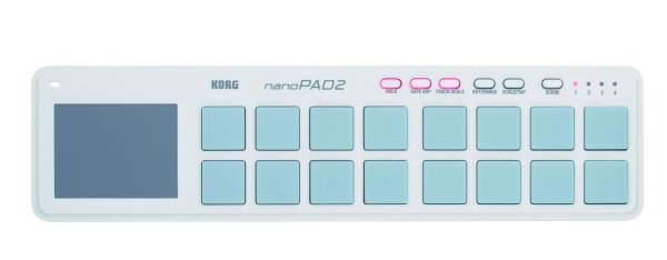 Pad Controller Korg nanoPAD 2 Weiß