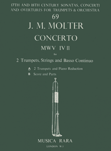 Concerto in D MWV IV/11 für 2 Trompeten, Streicher und Bc