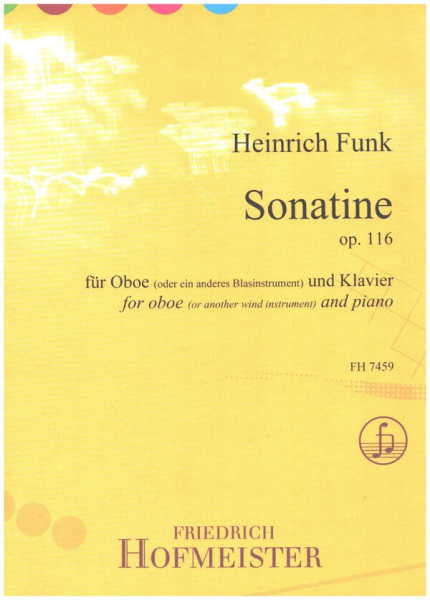 Sonatine op.116 für Oboe und Klavier